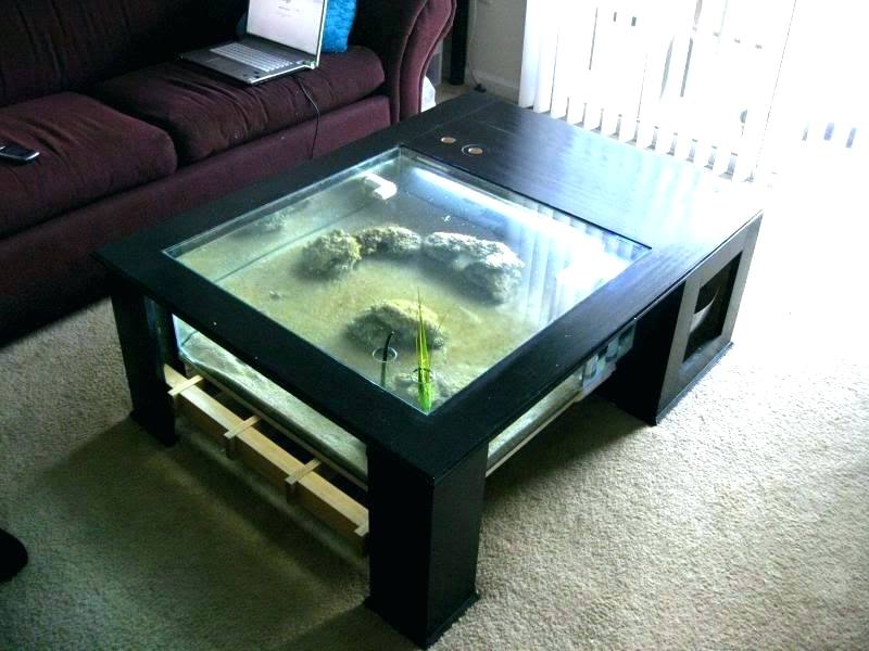 Recherche table basse aquarium pas cher
