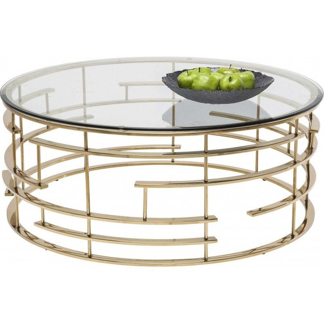 Table basse en verre kare