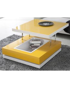 Table basse ceramique relevable