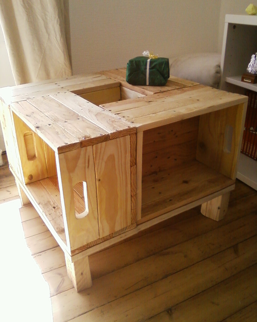 Table basse palette blog