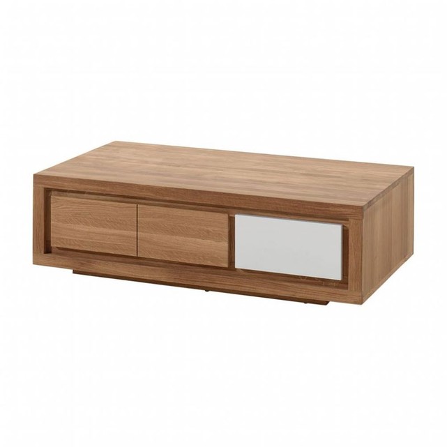 Table basse bois clair