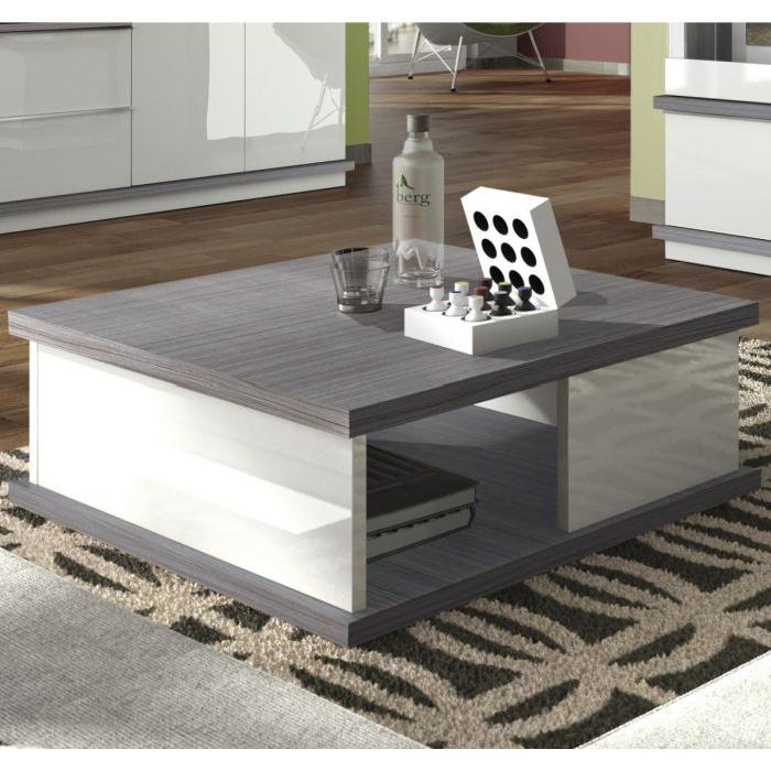 Table basse pas cher grise