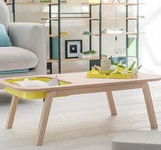 Table basse bois camif
