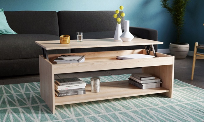 Table basse relevable groupon