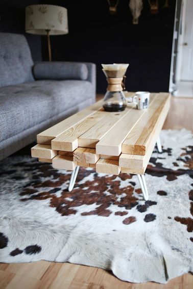Comment construire une table basse en bois
