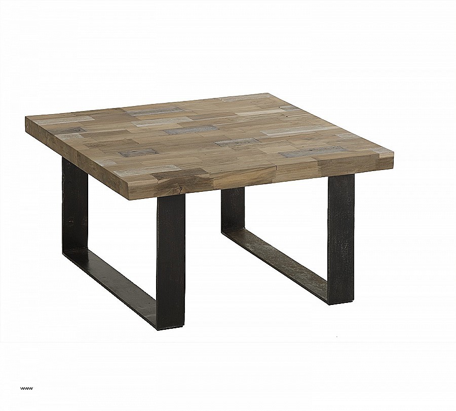 Table basse carrée wengé pas cher