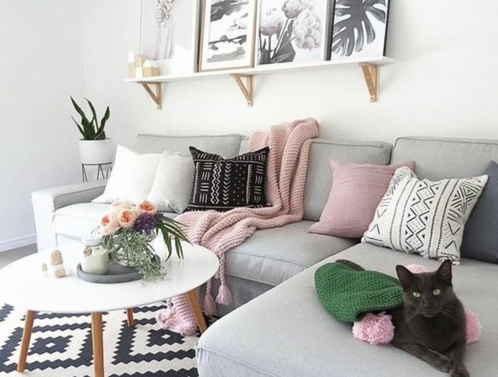 Idée déco table basse bois