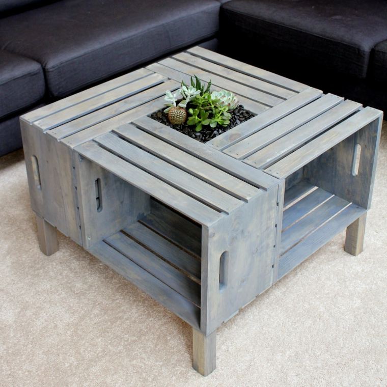 Table basse faite maison palette