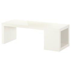 Table basse ikea laqué blanc