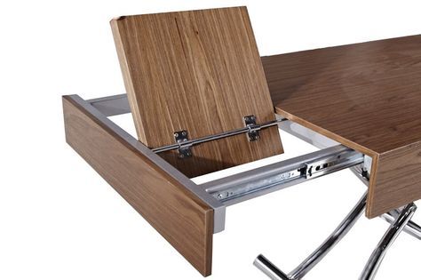 Table basse relevable extensible 10 couverts