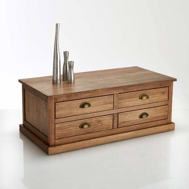 Table basse bois massif naturel