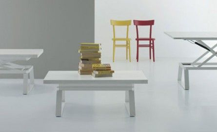 Table basse relevable extérieur