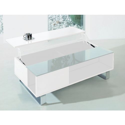 Kendra table basse transformable plateau relevable