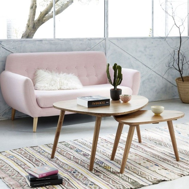 Lot de table basse scandinave