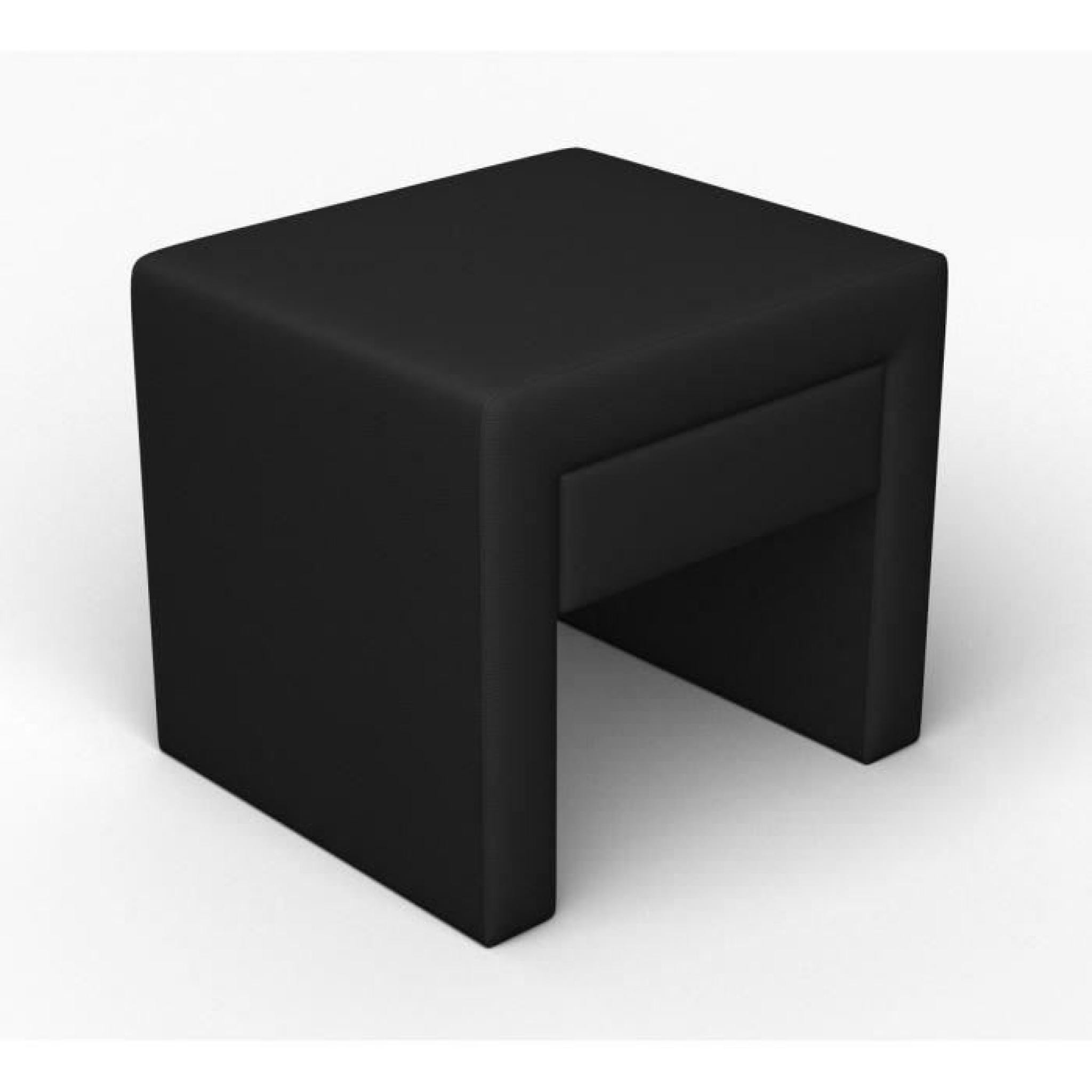 Table basse simili cuir pas cher