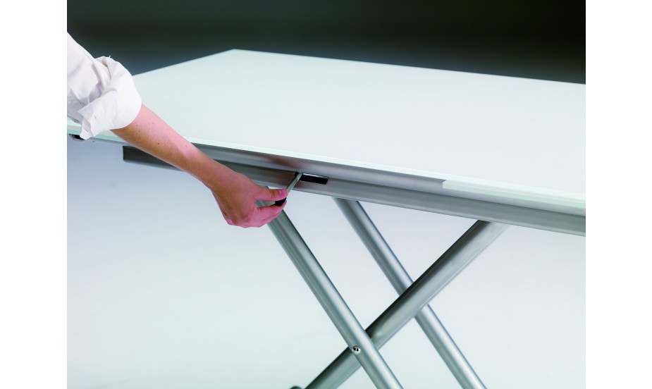 Système pour table basse relevable