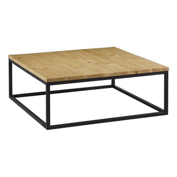 Grande table basse bois