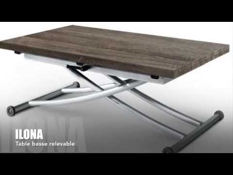 Topkoo table basse relevable