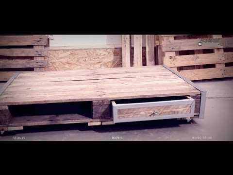 Fabrication d'une table basse avec palette