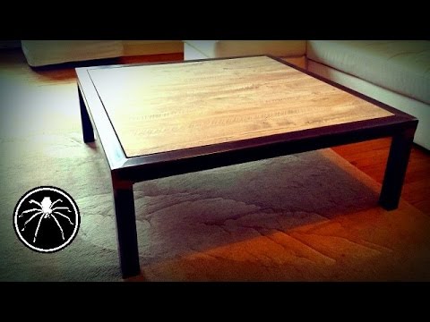 Construction d'une table basse en bois