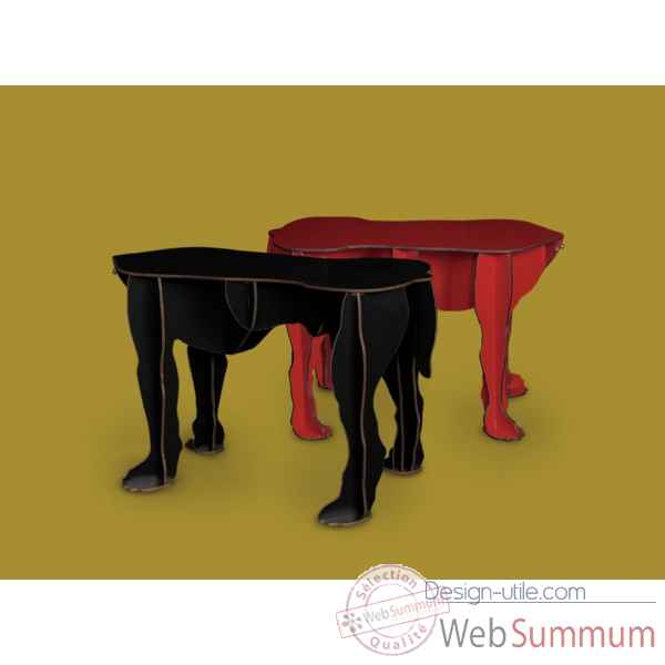 Table basse design noire rex