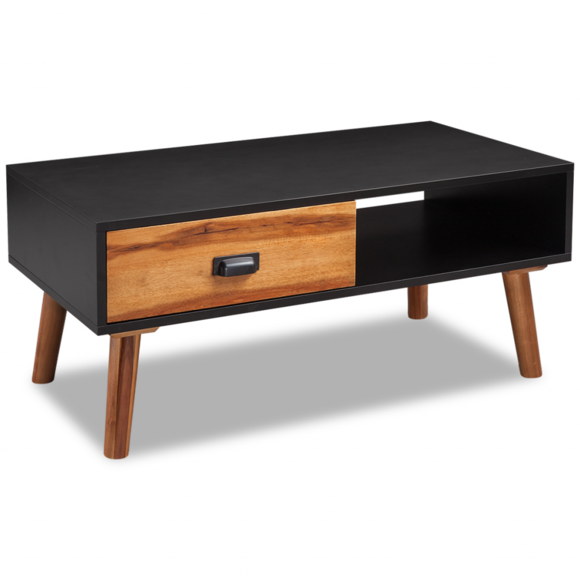 Table basse en bois d'acacia