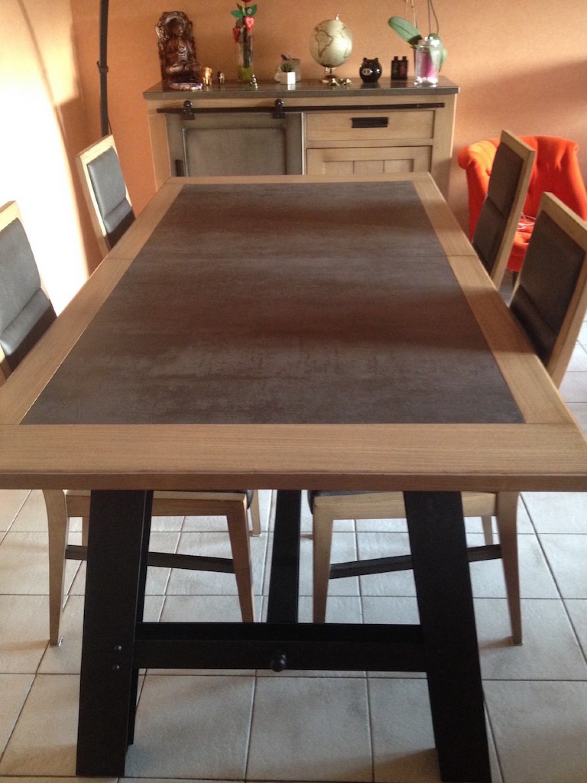Table basse en verre mobilier de france