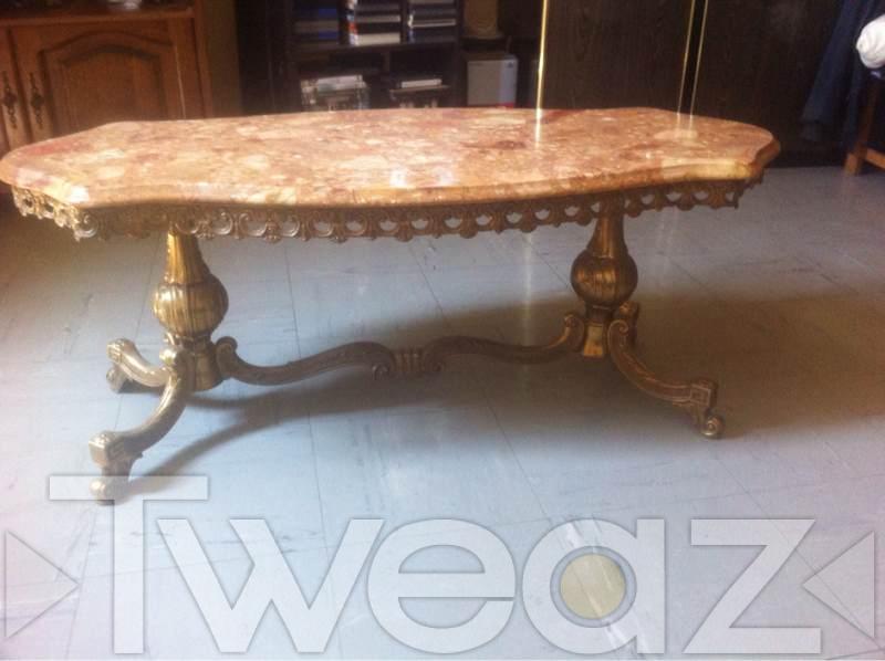 Table basse marbre bhv