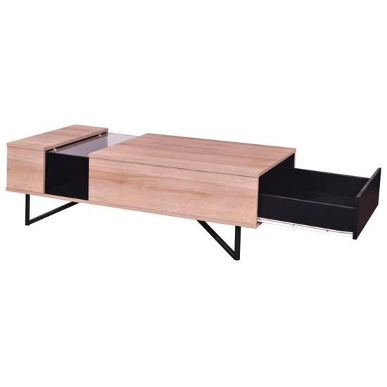 Table basse vintage 3 pieds