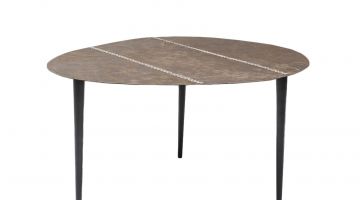 Table basse wheels kare design