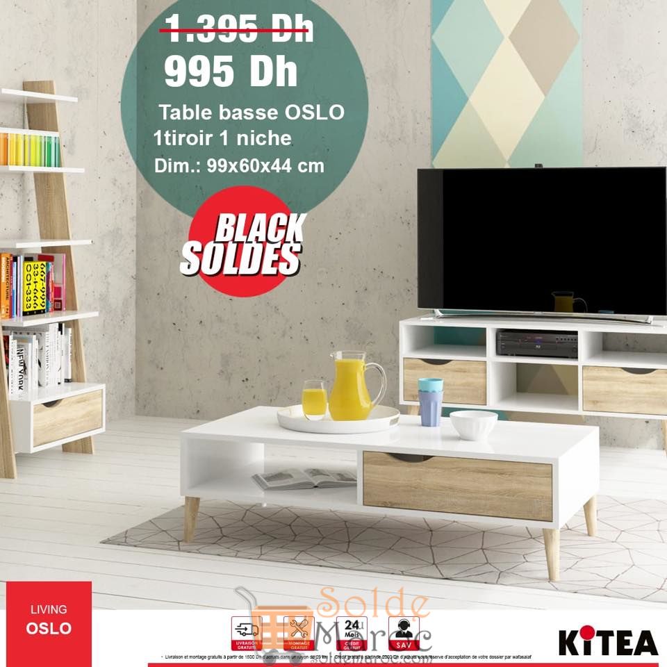 Table basse kumi