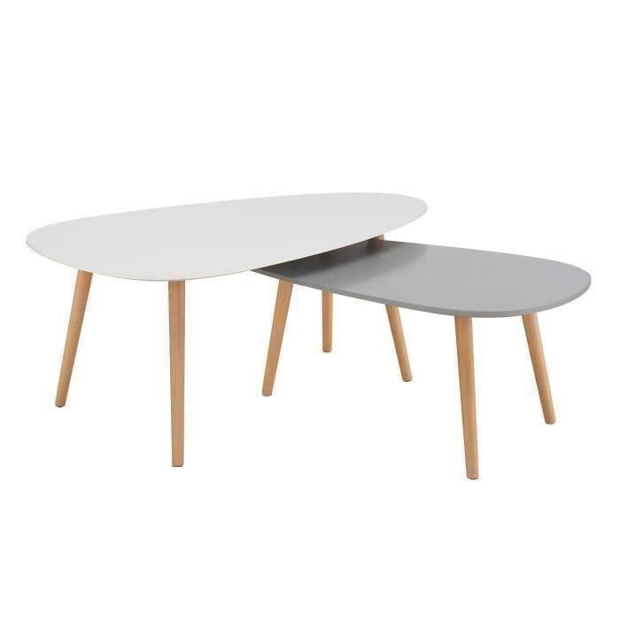 Table basse gigone scandinave