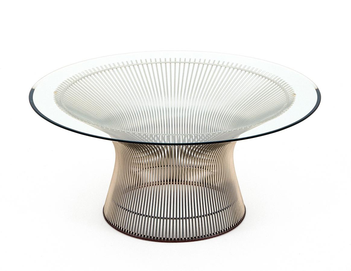 Table basse warren platner