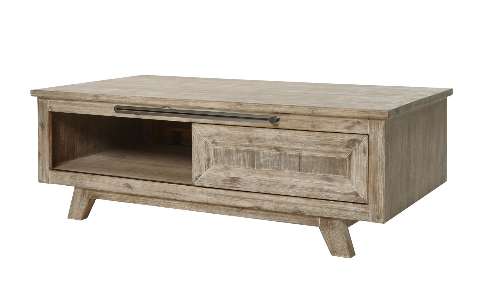 Grande table basse en bois