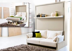 Table basse relevable maison convertible