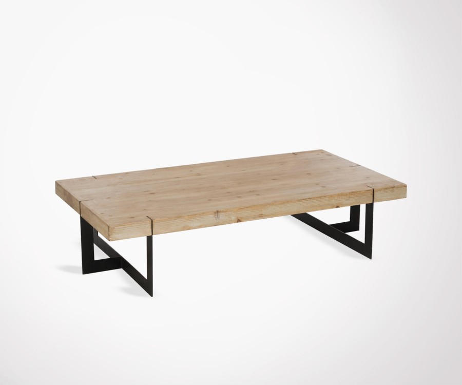 Table basse bois massig