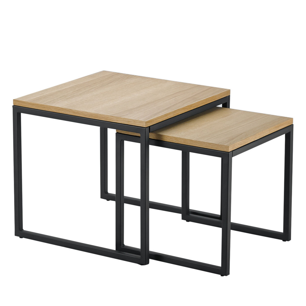 Table basse laquée gigogne