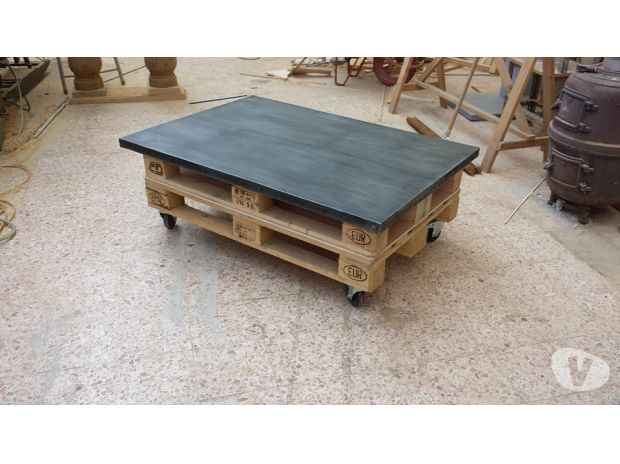 Plateau table basse palette