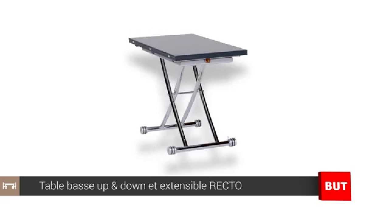 Table basse relevable avec rallonge but