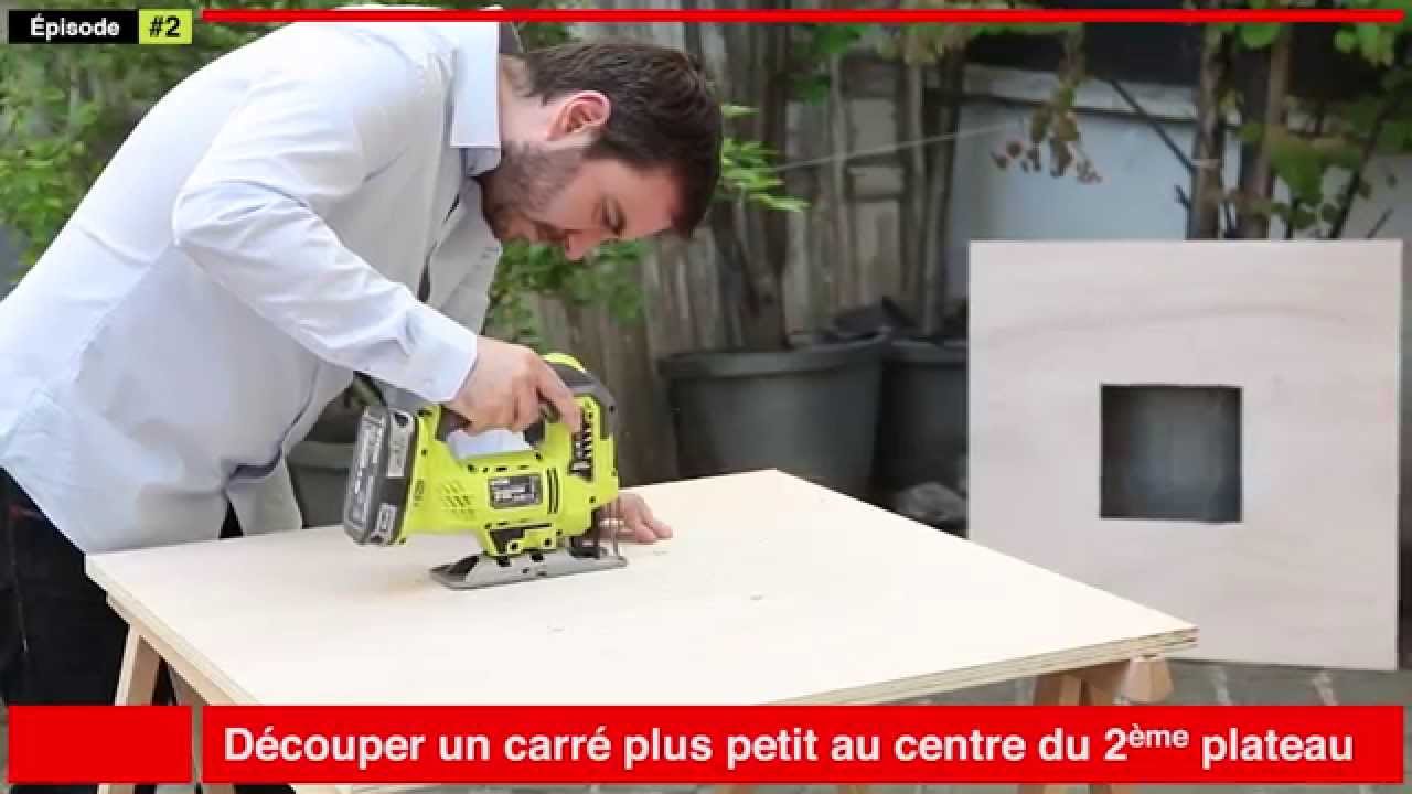 Plan fabrication table basse bois