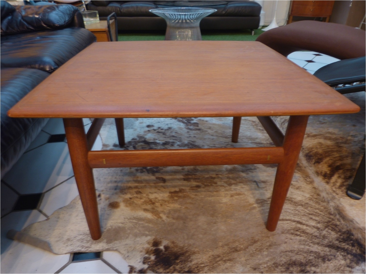 Table basse industrielle scandinave