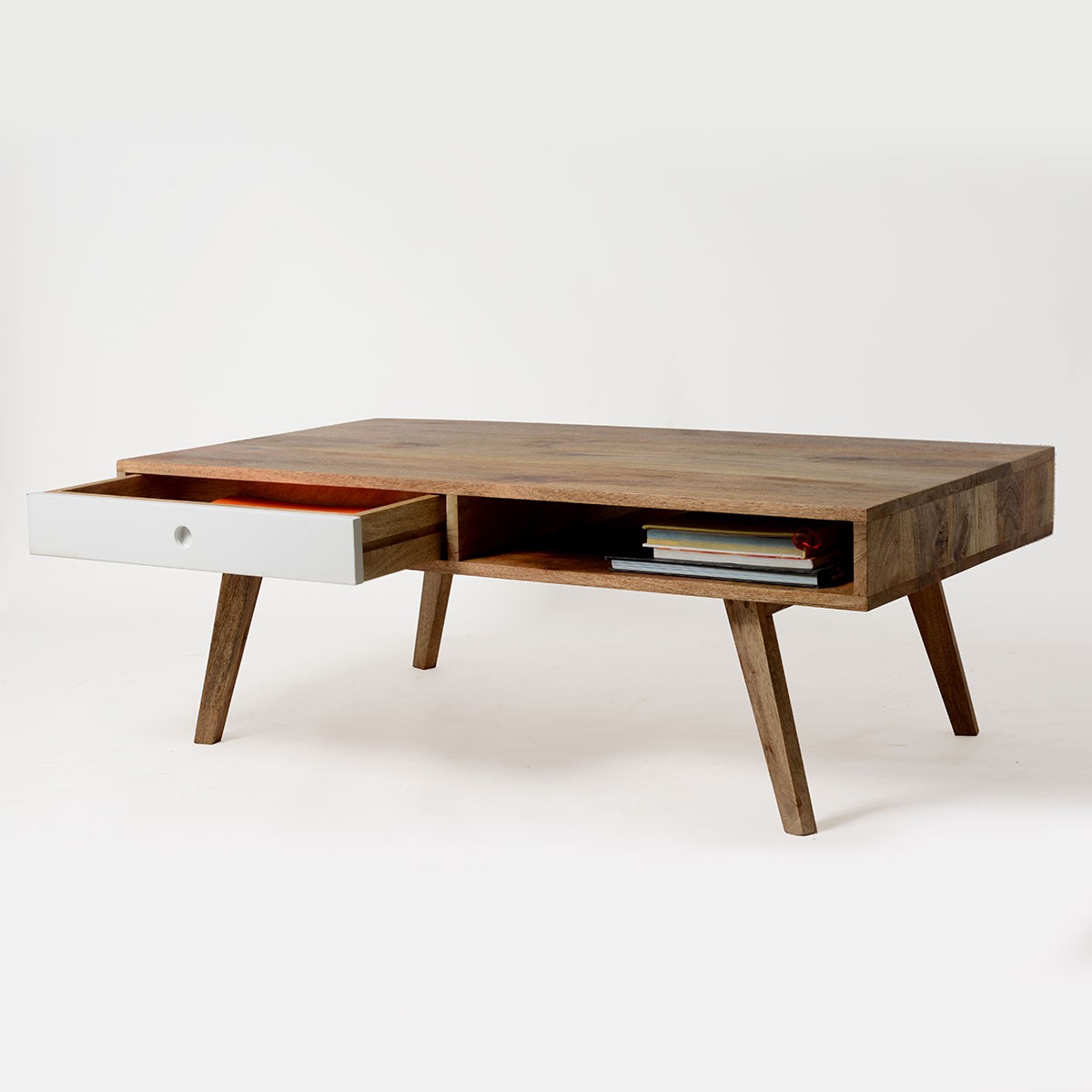 Table basse bois massif scandinave
