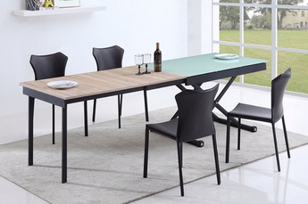 Table basse relevable clever xl wengé