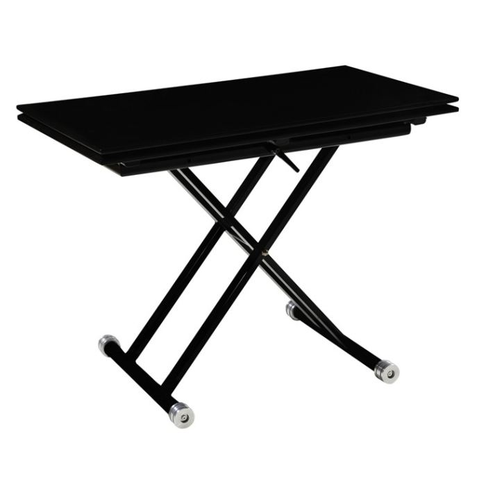 Table basse pliante relevable