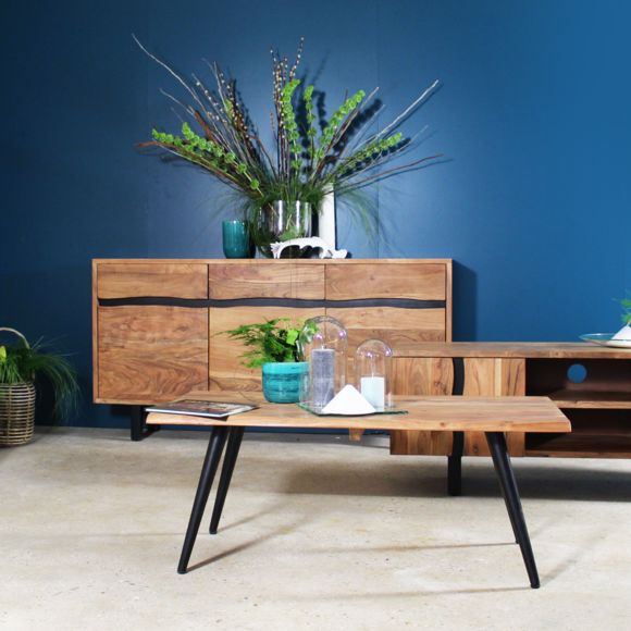 Table basse tronc pas cher