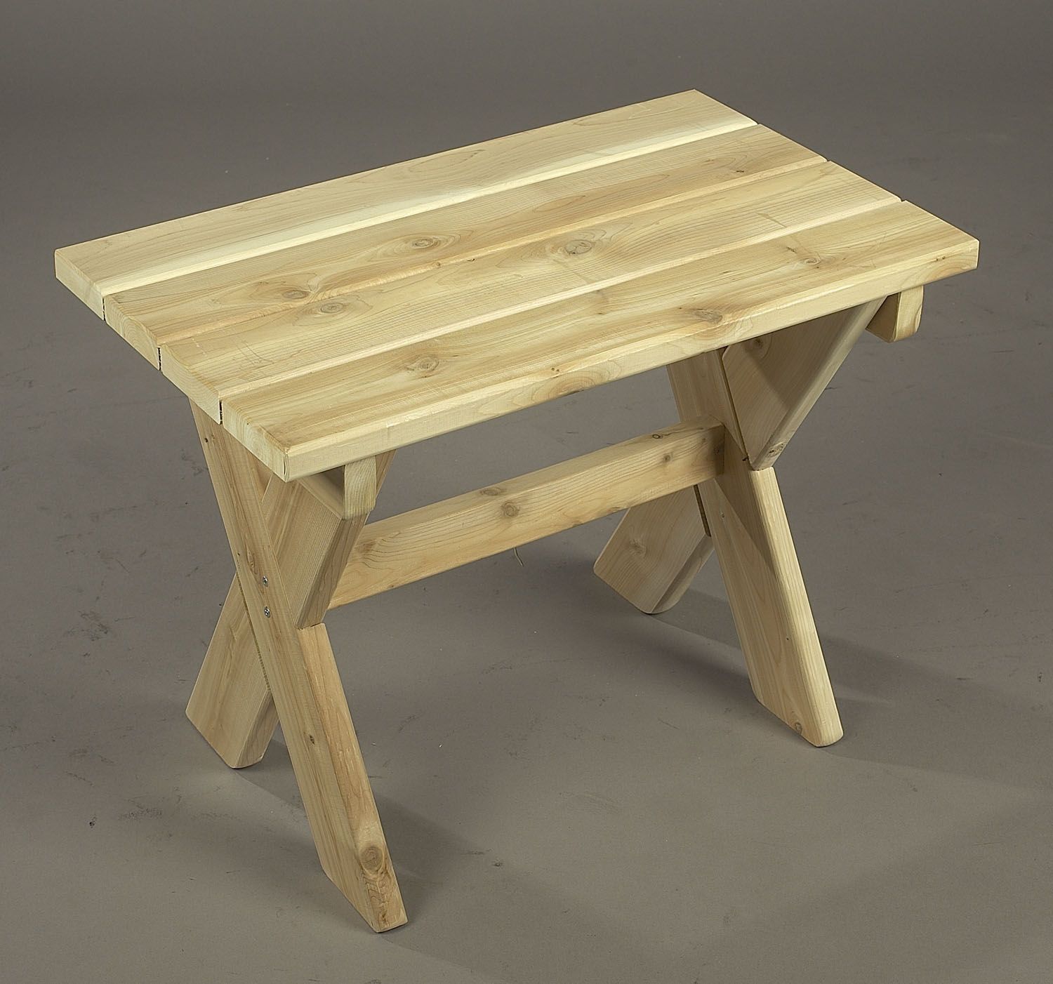 Table basse de jardin bois