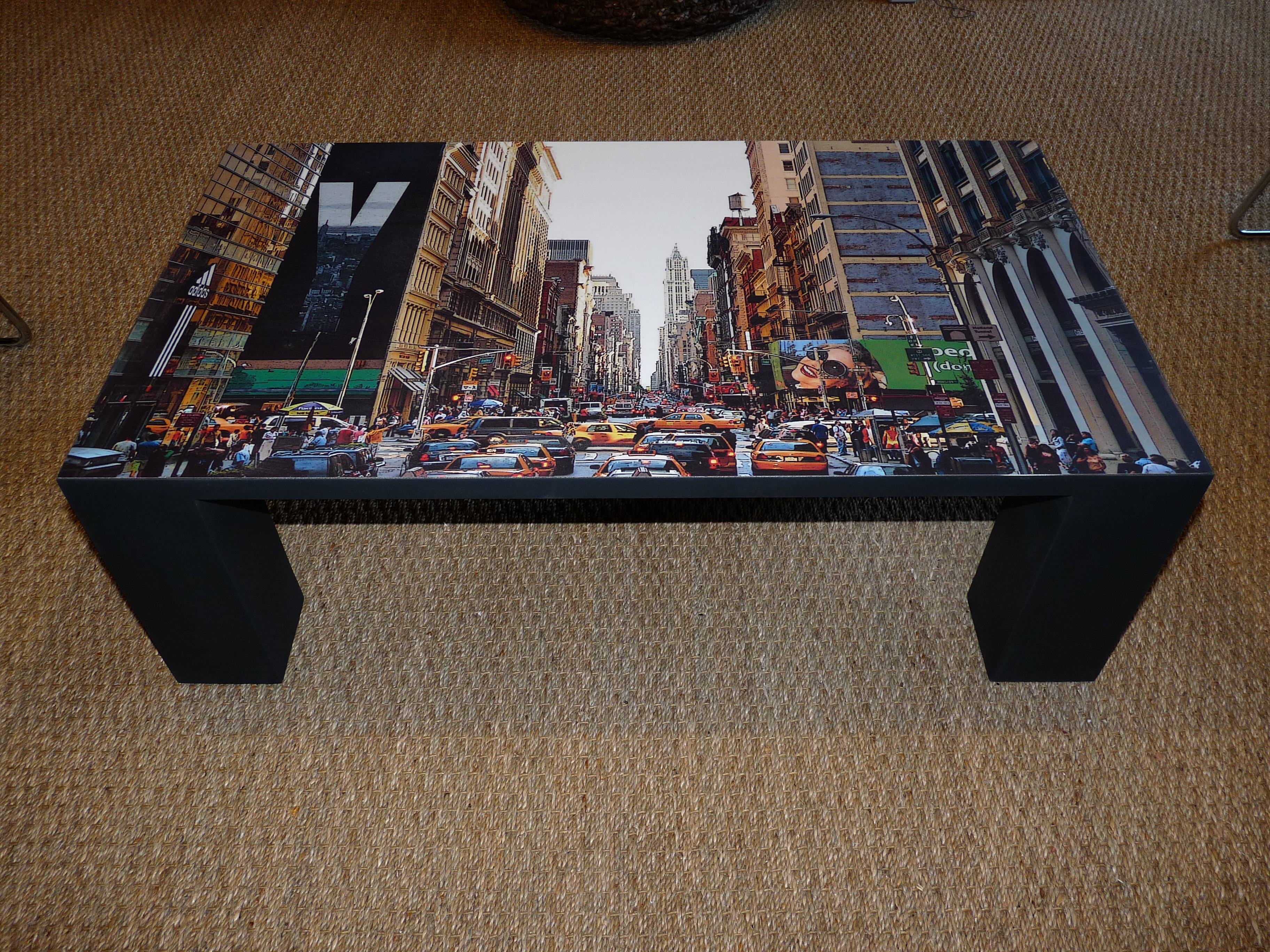 Table basse design new york