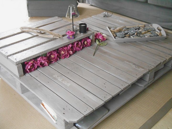 Tuto pour table basse palette