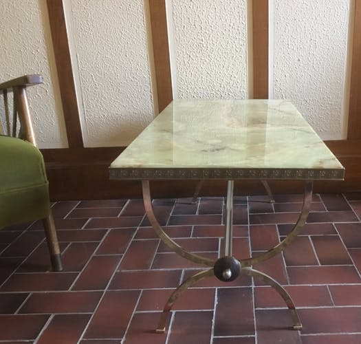 Table basse marbre onyx
