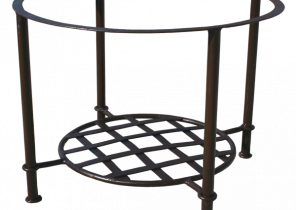 Table basse flying flower